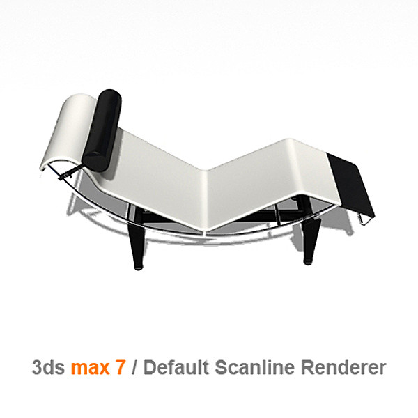 design le corbusier 3d obj - le corbusier lc4 by lajhar